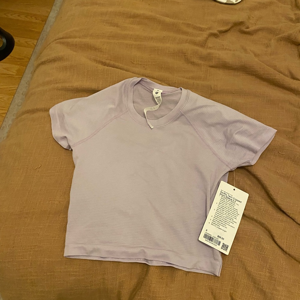 Swiftly Tech Cropped Lululemon Short Sleeve Shirt